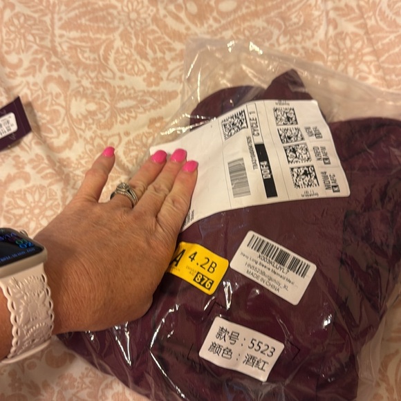 New Burgundy mermaid Maxi XL - Picture 3 of 3